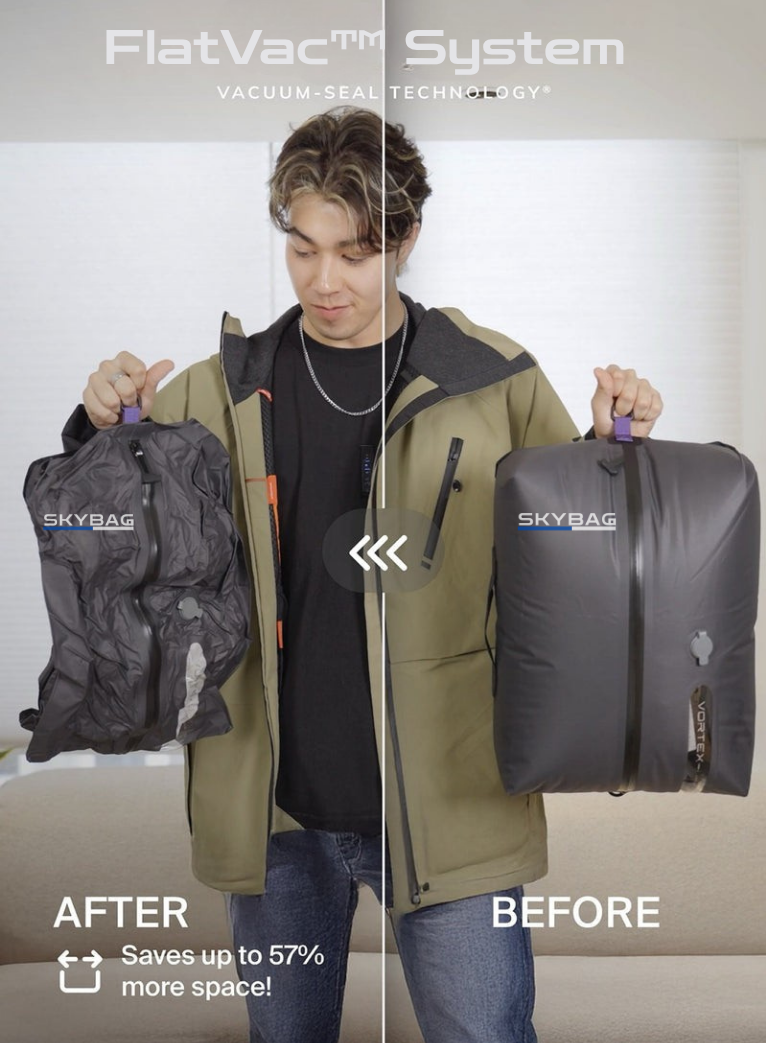 Sac de voyage à compression sous vide ( LOT DE 3 )