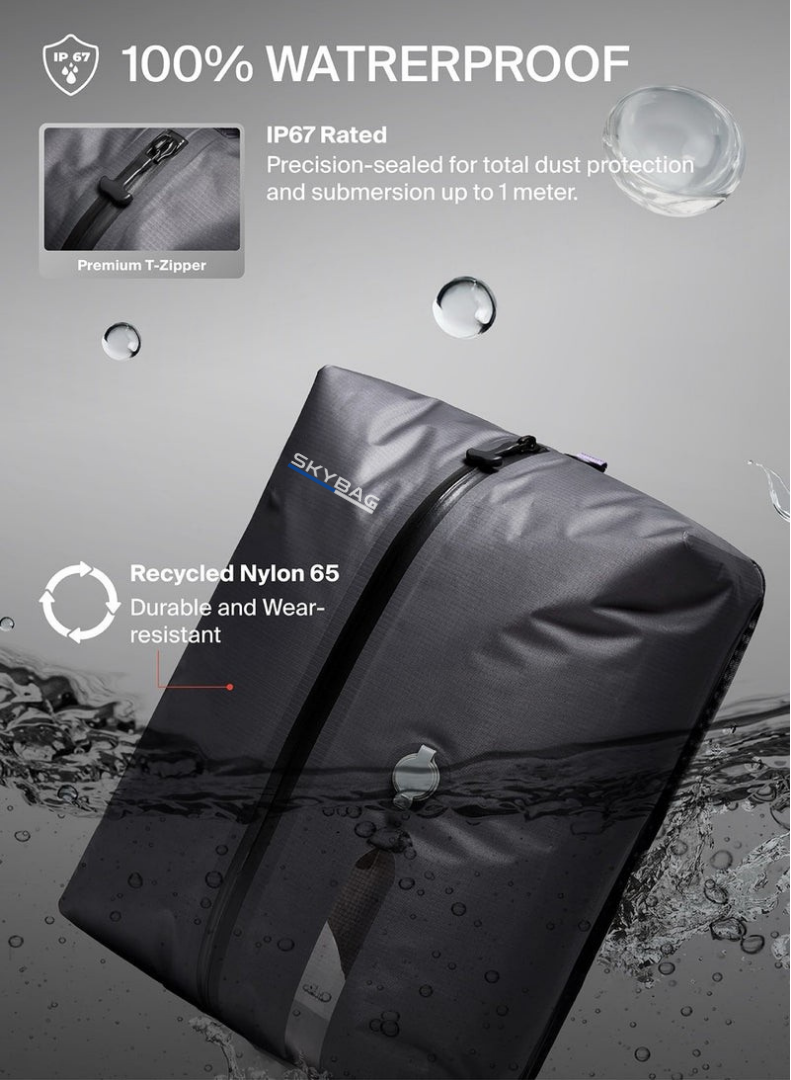 Sac de voyage à compression sous vide